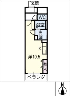 プランドールヤマトの間取り