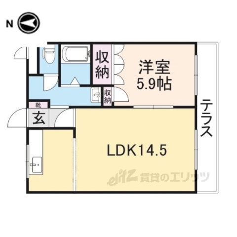 グランコリーヌの間取り