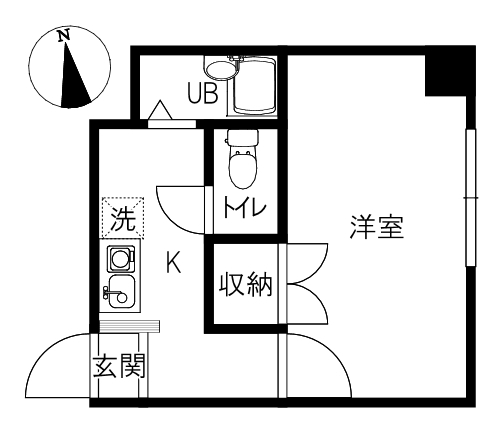 グリーンフォレストIの間取り