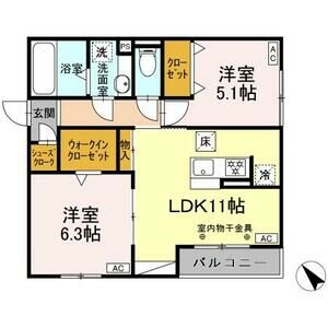 GRAND D-ROOM 花園の間取り