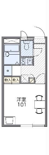 レオパレス源の間取り