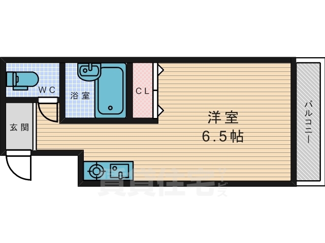 枚方市川原町のマンションの間取り