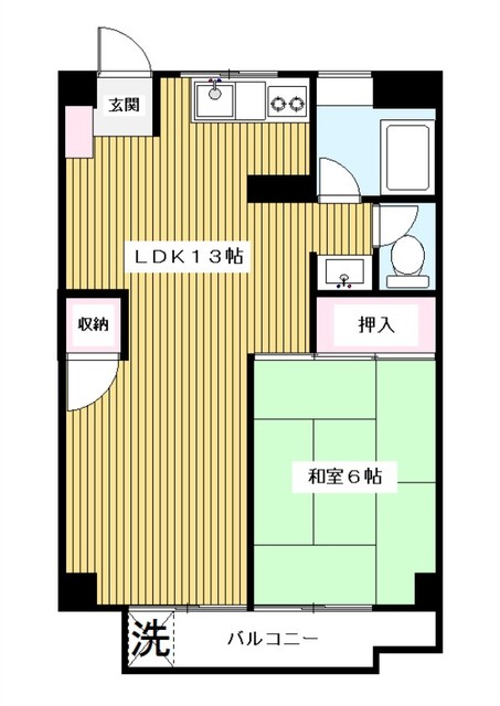 サンハイツ高島平の間取り