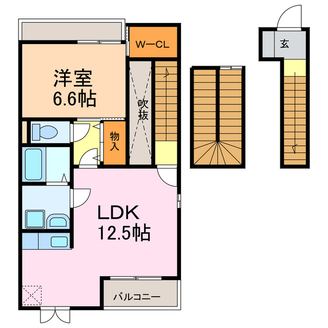 池上台コーポラスIIの間取り