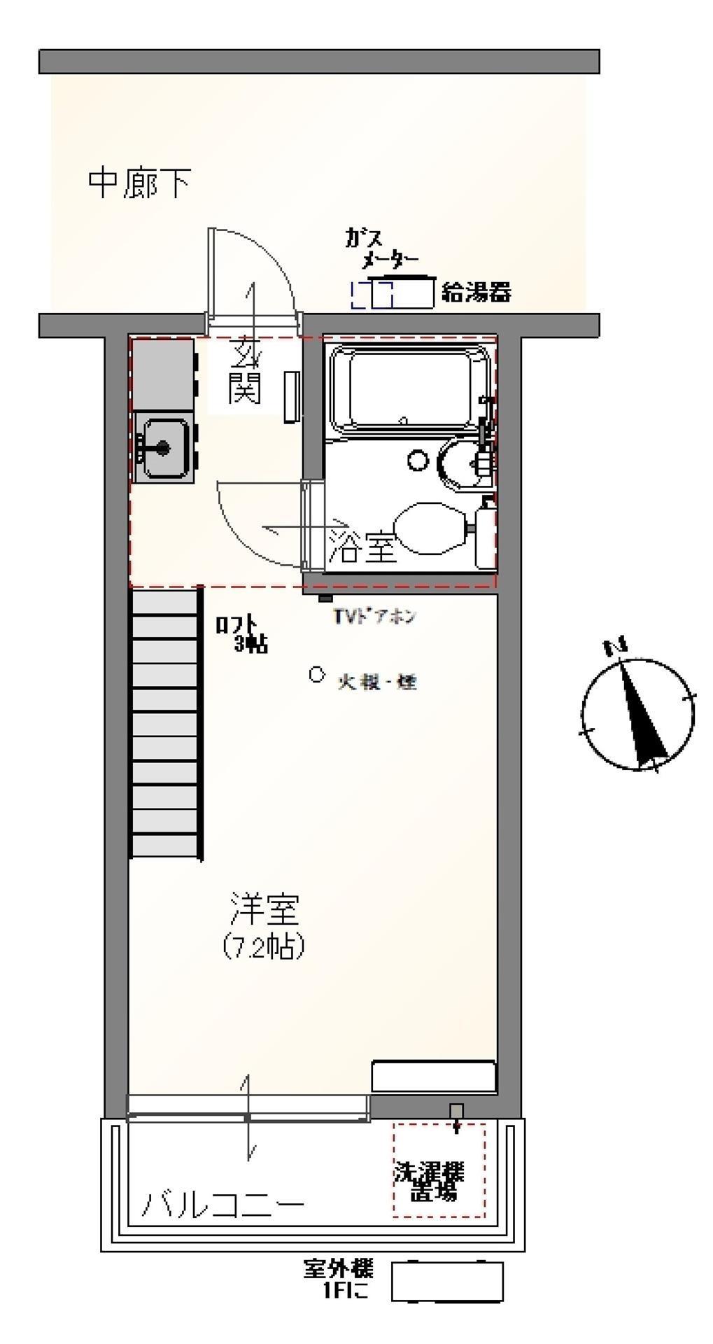 ハイツサイトウ２の間取り