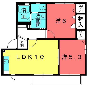 エスタシオン　Ｃ棟の間取り