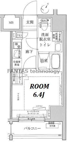 アイル横浜関内の間取り