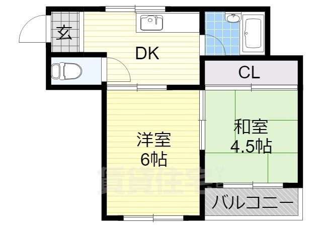 セルメ山坂の間取り