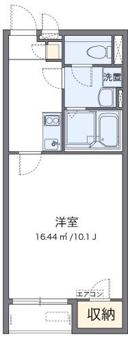 クレイノ新グリーンハイツの間取り