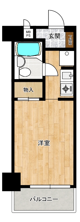 ホーユーパレス宇都宮の間取り