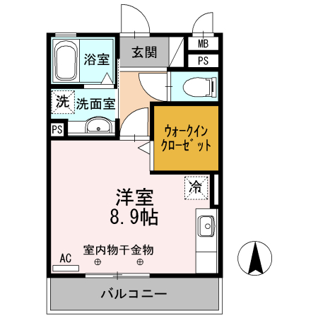 グリーンシャトー三園の間取り