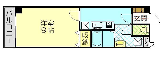 ヴェルサーリオ瀬川の間取り