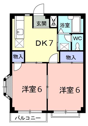 エルディムＨａｇａＡの間取り