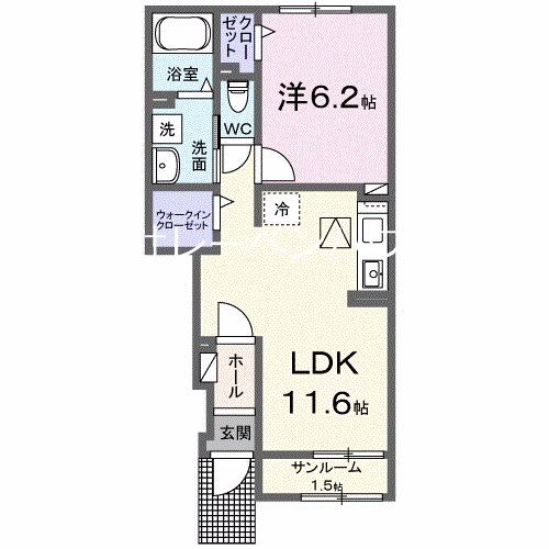 コンフォート70の間取り