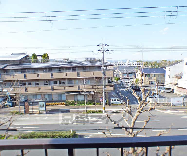 【京都市北区紫野西野町のマンションの眺望】