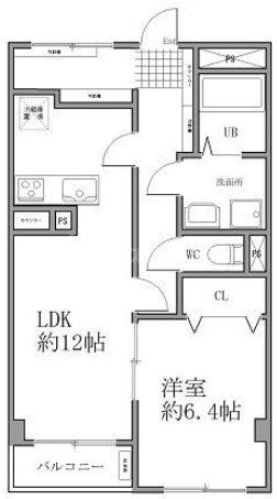 グラシアリノ町屋の間取り