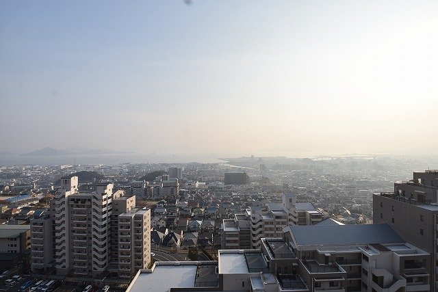 【広島市西区井口台のマンションの眺望】