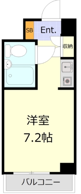 【パークノヴァ横浜弐番館の間取り】