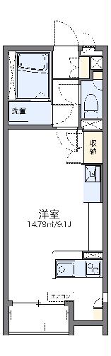 レオネクストサン　トラップ郡山１の間取り