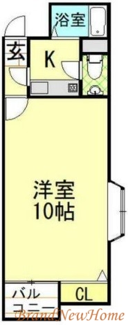 堺市堺区甲斐町東のマンションの間取り