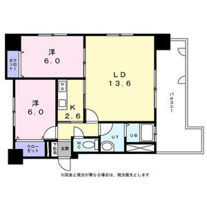 札幌市中央区南十二条西のマンションの間取り