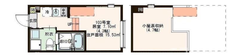 エスパガーデン江戸川の間取り