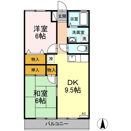 フラッツ・マイの間取り