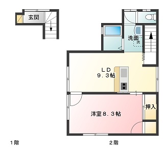 アゼリアの間取り