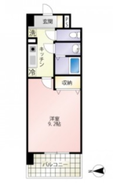 第23友建ビルの間取り