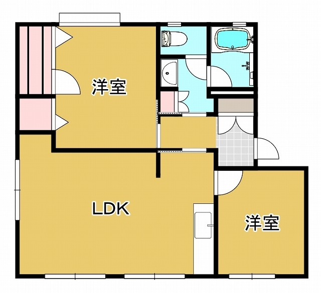 加古郡播磨町古宮のアパートの間取り