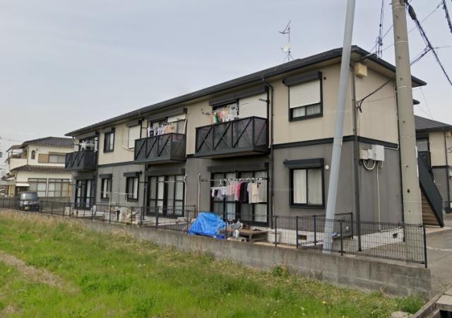 加古郡播磨町古宮のアパートの建物外観