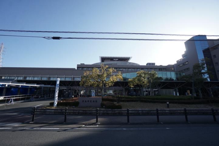 病院　津島市民病院（病院）まで456m