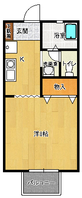 セピアNODAの間取り写真