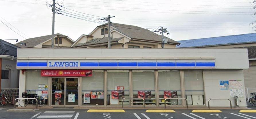 コンビニ　ローソン 岡山十日市店（コンビニ）まで411m