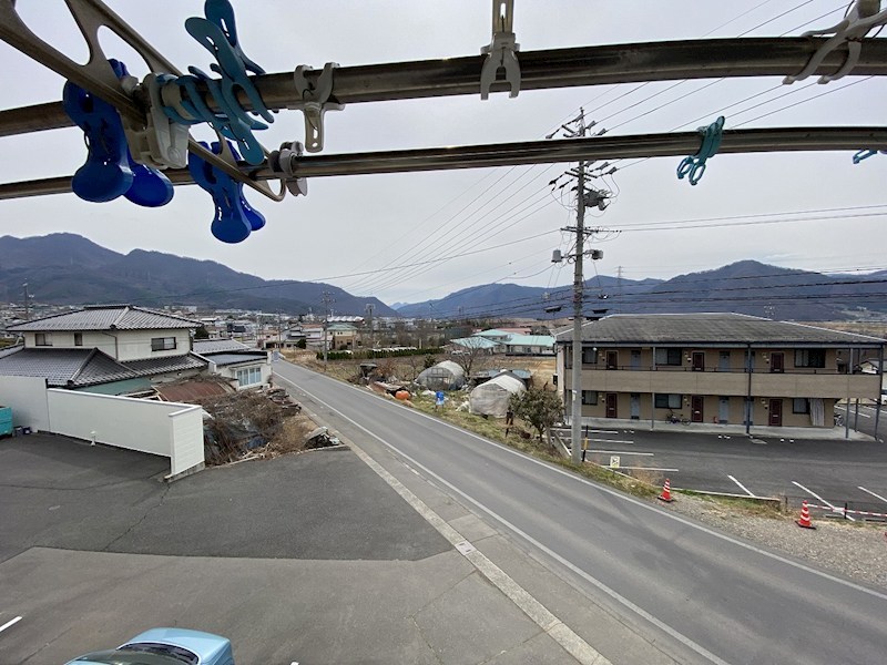 バルコニー　眺望