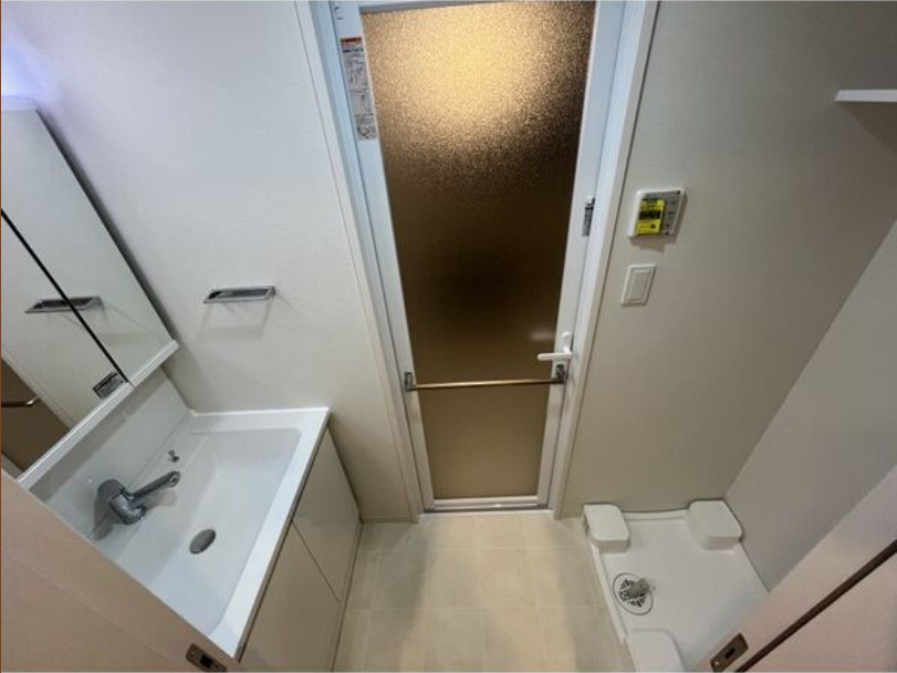 洗面設備　スプランディッド上本町WEST　独立洗面台