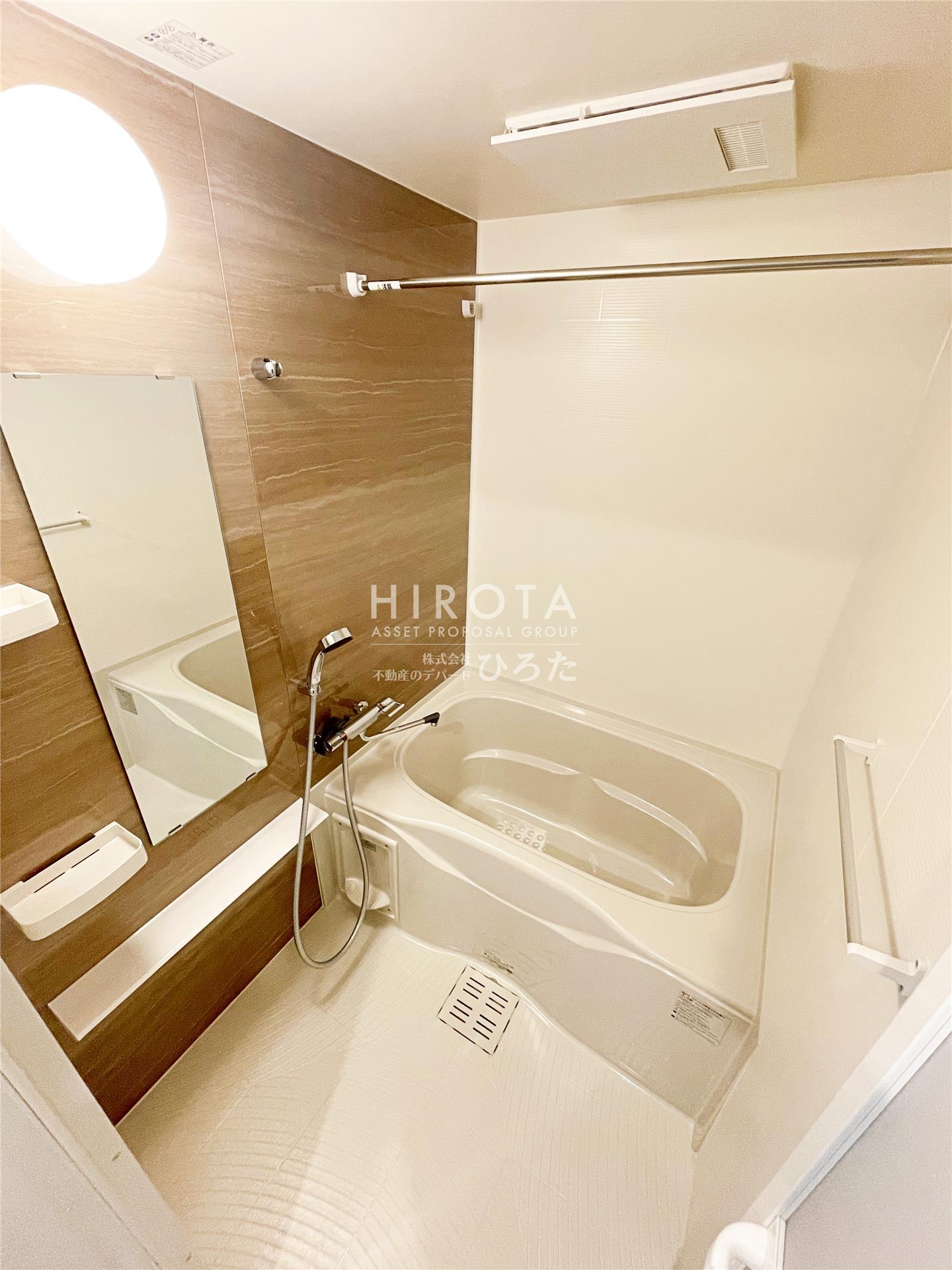 バス・シャワールーム　建築中の為、同施工会社の写真でご参考下さい。