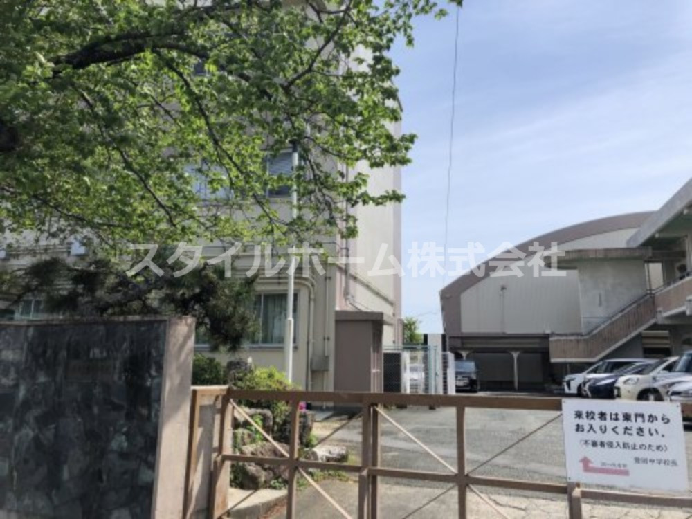 中学校　豊橋市立豊岡中学校（中学校）まで443m