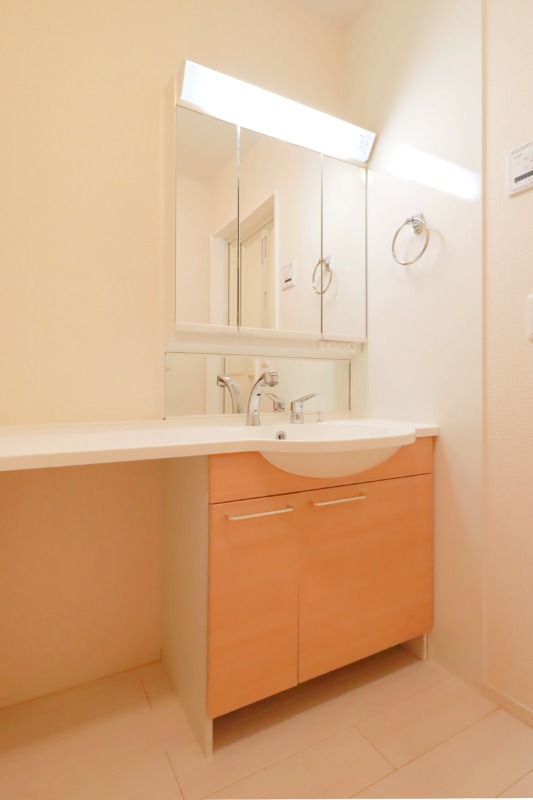 洗面設備　図面と現状に相違がある場合には現状を優先