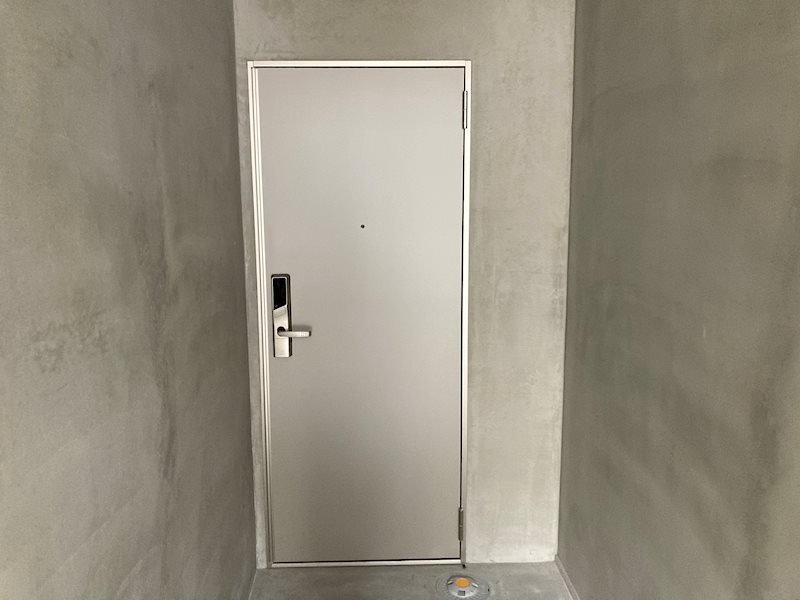 セキュリティ　共有部分の写真です。