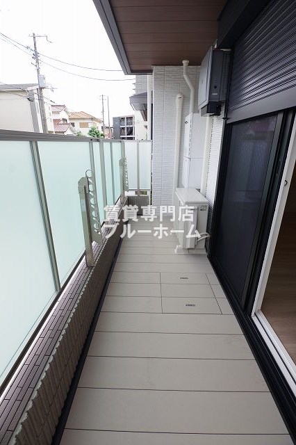 バルコニー　風通しの良いバルコニーです！