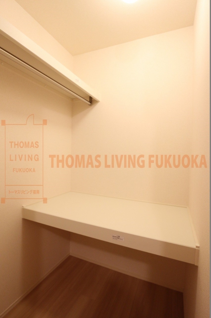 収納　大容量のクローゼットです。