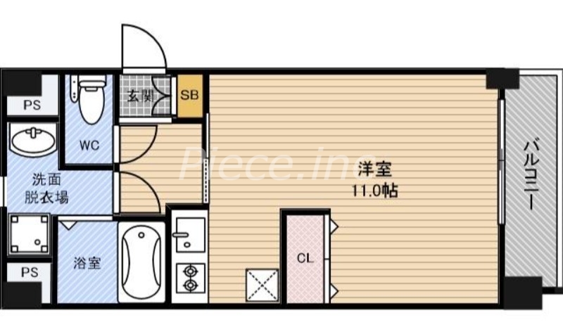 ジュネーゼ野田エコールの間取り