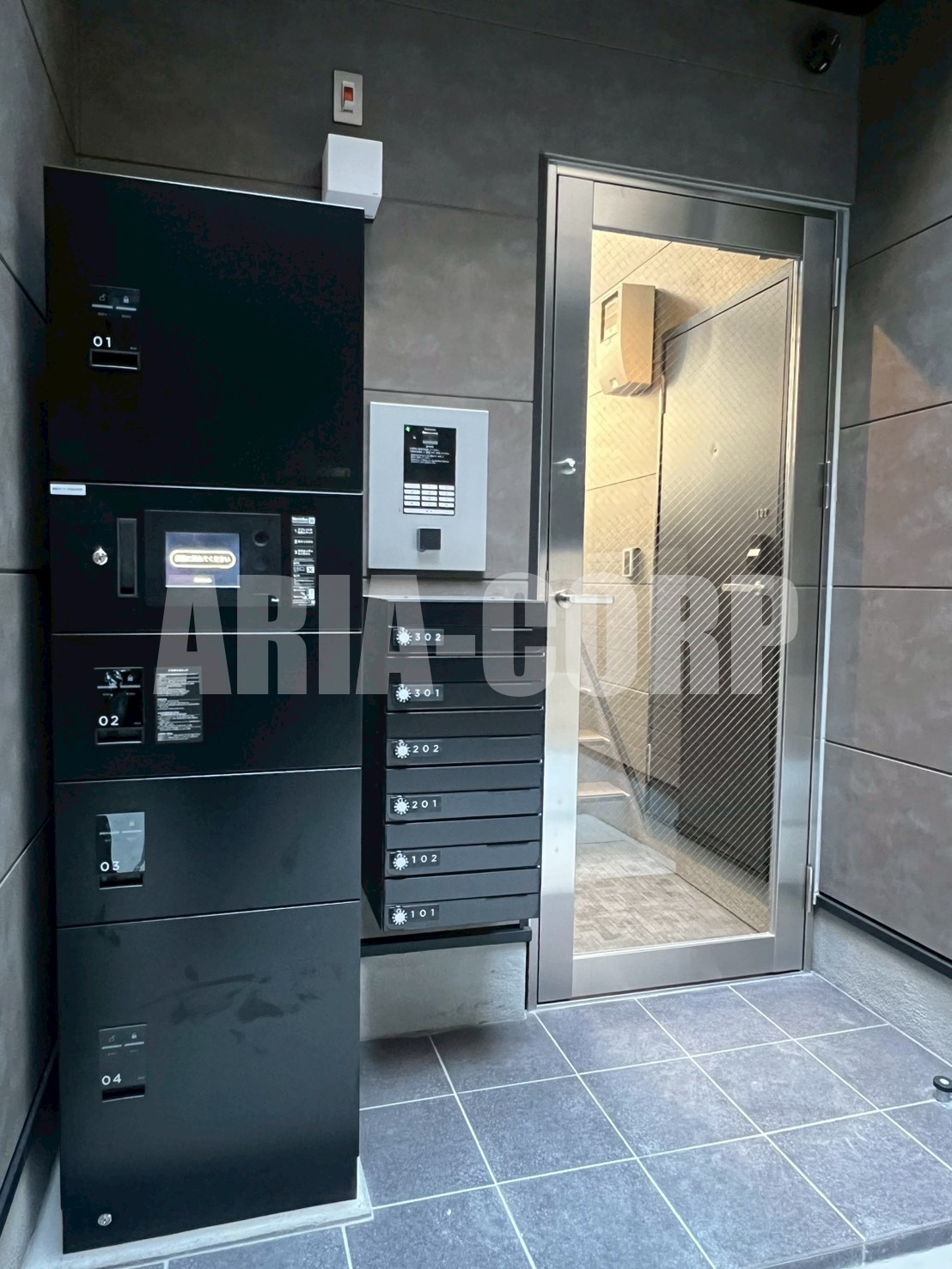 エントランス　IoT対応の最新式物件です♪