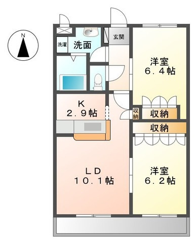 プレサス中浦A_間取り_0