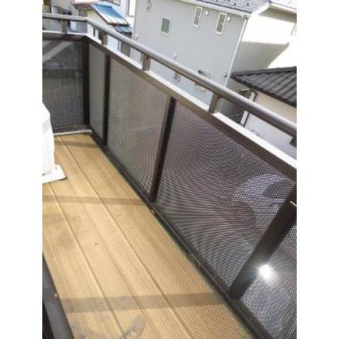 バルコニー　メゾンウィステリアのバルコニー