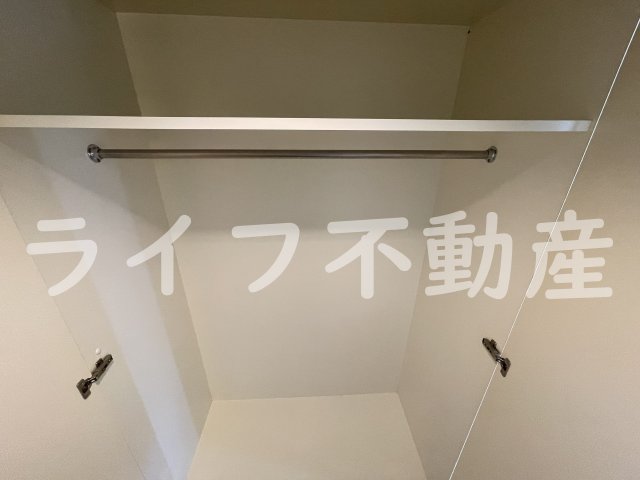 収納　十分な収納スペースがあります