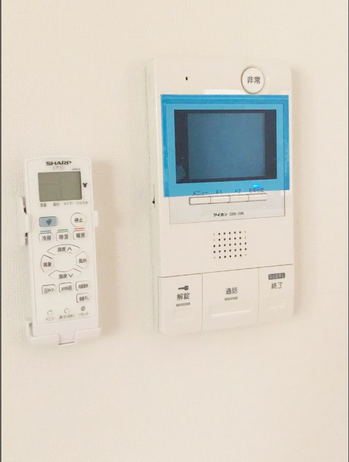 セキュリティ　★モニター付きインターホン★