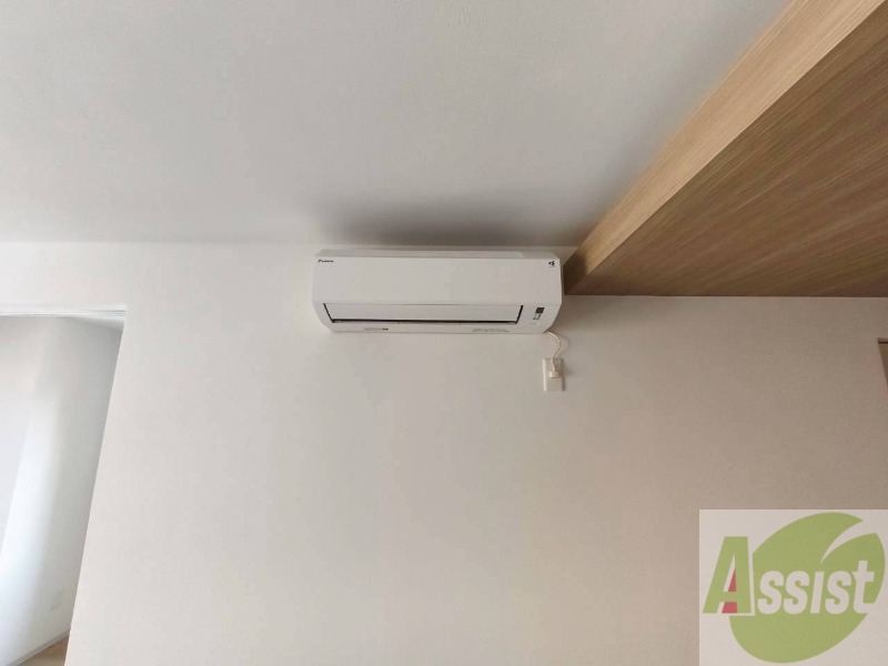 その他設備　リビングにはエアコンがあります！夏も快適です！