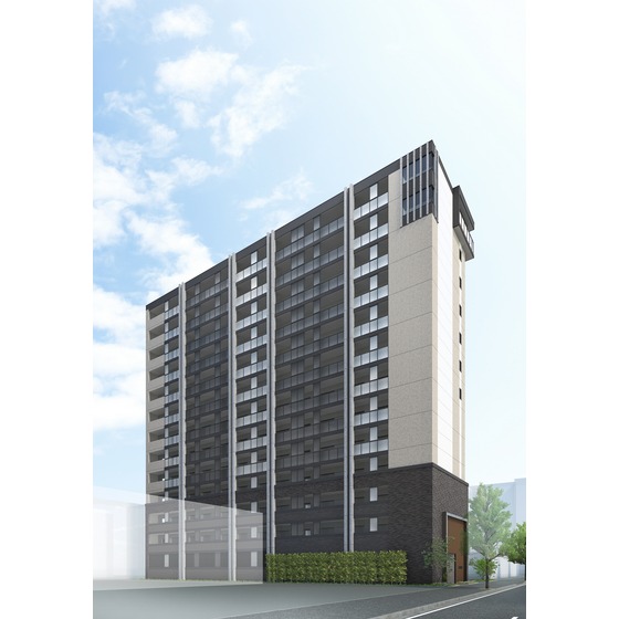 建物外観　画像は完成予想イメージ図です。